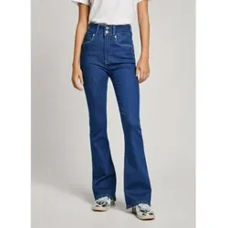 Pepe Jeans für Damen. PL204899BC4 Skinny Fit-Jeans mit hoher Taille
blau (24/34), Lässig, Baumwolle, Denim