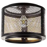 Nowa Vito 1x E27 rund schwarz/gold