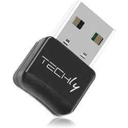 Techly IDATA USB-BLT5, USB-Receiver, 29 g, Schwarz