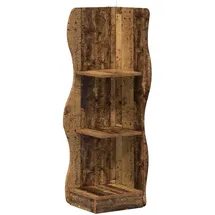 vidaXL Eckregal 34 x 33 x 102 cm Braun