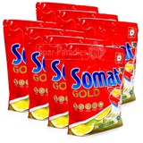 Somat Somat Gold Spülmaschinen-Tabs Zitrone & Limette, 29er Pack x 7 Spülmaschinentabs