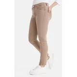 Stooker Women 5-Pocket-Jeans Milano Denim Magic Shape Fit Jeans Casual Clean Wash Denim Jeans Magic Shape Effekt für Damen beige 44