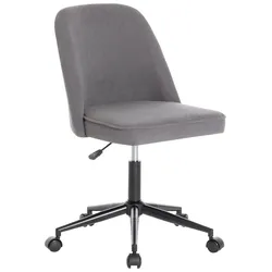 Drehstuhl Beetle Grau/Schwarz