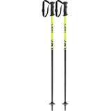 LEKI Kinder Rider Skistöcke, Black-Neonyellow-White, 85cm