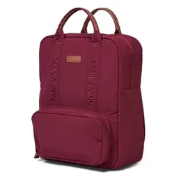 CHILDHOME Wickelrucksack Family Club Signatur Bordeaux