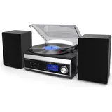 Soundmaster MCD1820 (CD Player, 2x 5 W), Stereoanlage, Schwarz