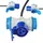 PRO PLUS Adapterkabel 150cm von Schuko Stecker nach 1xCEE 2xSchuko Steckdose