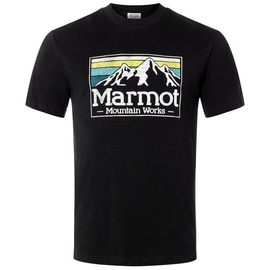 Marmot MMW Gradient Tee Short Sleeve black (001) M