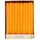 Papstar Leuchterkerzen Ø 2,2 cm 25 cm orange 50 St.