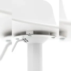 CLP 2er Set Barhocker Almada weiß