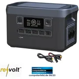 Revolt Powerstation & Solar-Generator mit Notstrom-Funktion, 1920 Wh, 2.400 W