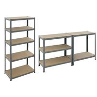 Pro-bau-tec Schwerlastregal / Werkbank pulverbeschichtet 180x90x45cm