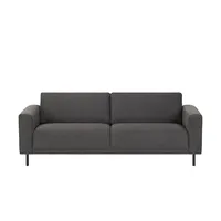 Sofa.de Big Sofa Polana ¦ grau ¦ Maße (cm): B: 213 H: 78 T: 90