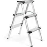 Wiltec Klappleiter 3 Stufen