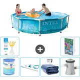 Frame Pool Rund - 305x76 Cm - 7-teilig  S20