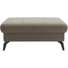 sit&more Polsterhocker Morris 103 x 44 x 69 cm Grau