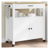 VidaXL Küchenwagen MONZA 84x40x90 cm Massivholz Kiefer