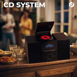 Denver MCA-240 CD-Player, UKW-Radio, Schwarz