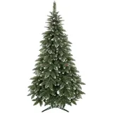 SPRINGOS Künstlicher Weihnachtsbaum Diamantkiefer mit Kunstschnee 220 cm