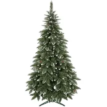 SPRINGOS Künstlicher Weihnachtsbaum Diamantkiefer mit Kunstschnee 220 cm