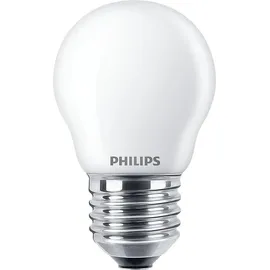 Philips LED-Lampe Classic Candle 4,3W E27 40W warmweiß 2 St.