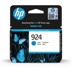 HP 4K0U3NE Tintenpatrone cyan No. 924