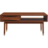 Teamson Home Dawson Mid-Century Modern Holz-Couchtisch für Wohnzimmer