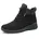 Damen Stiefelette schwarz Graphit 43 43