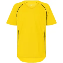 James & Nicholson Kinder Team Shirt T-Shirt JN386K yellow/black XL (146/152)