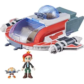 Hasbro Star Wars Crimson Firehawk 43 cm Raumschiff mit 2 Action-Figuren