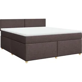 vidaXL Boxspringbett 180 x 200 cm Braun