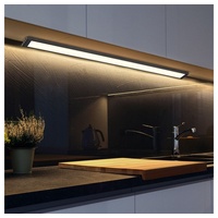 ETC Shop Unterbaulampe LED Unterbauleuchte Deckenlampe Küche schwarz Kabelschalter,