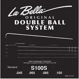 LA BELLA Saiten, (Bass Saiten 45-105 Double Ball Steinberger Headless 4saitig), Bass Saiten 45-105 Double Ball Steinberger Headless 4saitig -