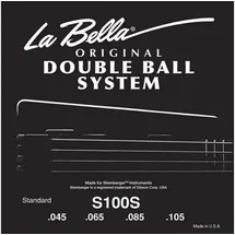 LA BELLA Saiten, (Bass Saiten 45-105 Double Ball Steinberger Headless 4saitig), Bass Saiten 45-105 Double Ball Steinberger Headless 4saitig -
