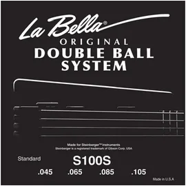 LA BELLA Saiten, (Bass Saiten 45-105 Double Ball Steinberger Headless 4saitig), Bass Saiten 45-105 Double Ball Steinberger Headless 4saitig -