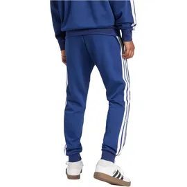 adidas Essential Three Stripes Fleece Jogginghose Dark Blue/White XXL