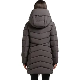 khujo Damen Steppacke Dier graphite grey S