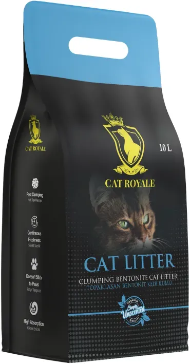 Cat Royale Natürliches Bentonit-Streu 10l (Rabatt für Stammkunden 3%)