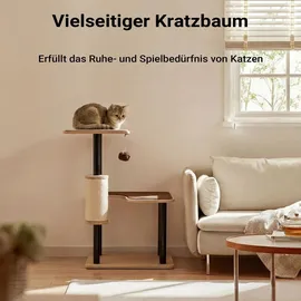 fudajo Kratzbaum 40 x 30 x 62 cm braun/schwarz