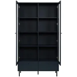 Finori Vitrine Caracas 52A 100 x 183 x 40 cm Blau