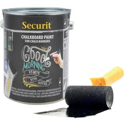 Securit® Tafellack, schwarz - Groß (2,5L)