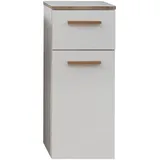 Pelipal Quickset Badezimmerschrank 30 x 72 x 33 cm Weiß