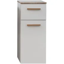 Pelipal Quickset Badezimmerschrank 30 x 72 x 33 cm Weiß