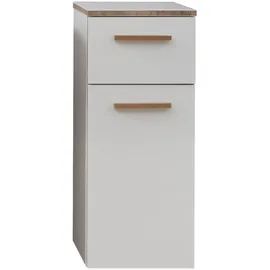 Pelipal Quickset Badezimmerschrank 30 x 72 x 33 cm Weiß