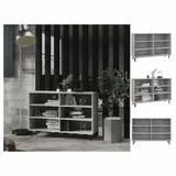 vidaXL Sideboard 103,5 x 70 x 35 cm betongrau