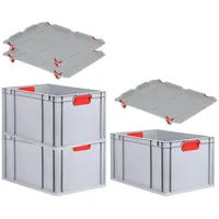 Proregal Spar Set 3x Eurobox Nextgen Color Mit Auflagedeckel