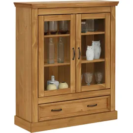OTTO home Vitrine Selma Highboard 100 x 38 x 120 cm Beige