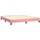 vidaXL Boxspringbett mit Matratze Rosa 180x200 cm Samt
