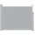Helloshop26 Seitenmarkise 100 x 500 cm grau Polyester