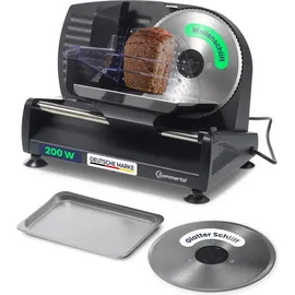 sommertal Allesschneider AS190 DUAL Schwarz